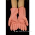 CE ISO Flock lined Latex Rubber cleaning gloves